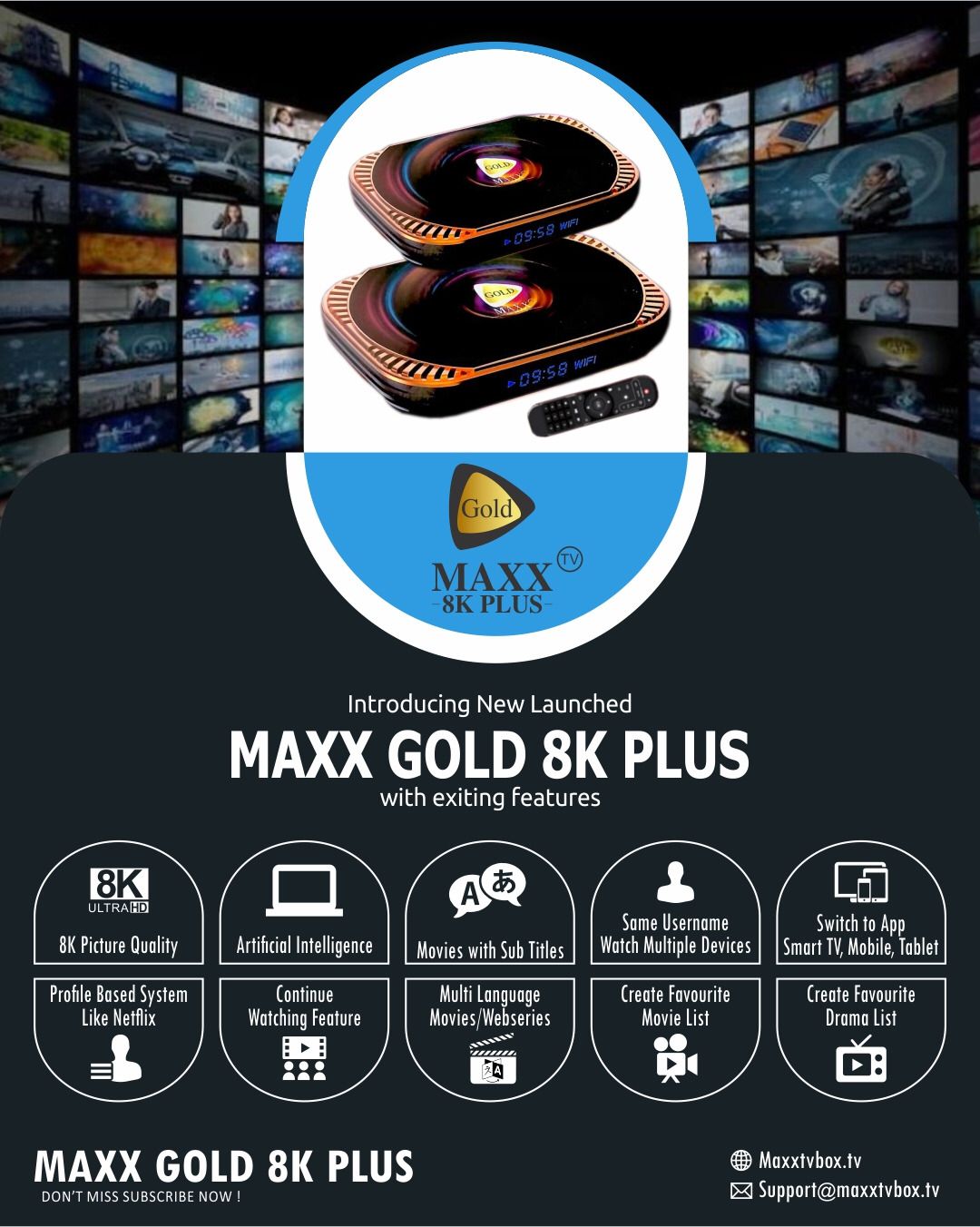 Forventer Hjemland bjælke Maxx TV - Indian IPTV Australia, Indian Channels, Real Indian TV Box